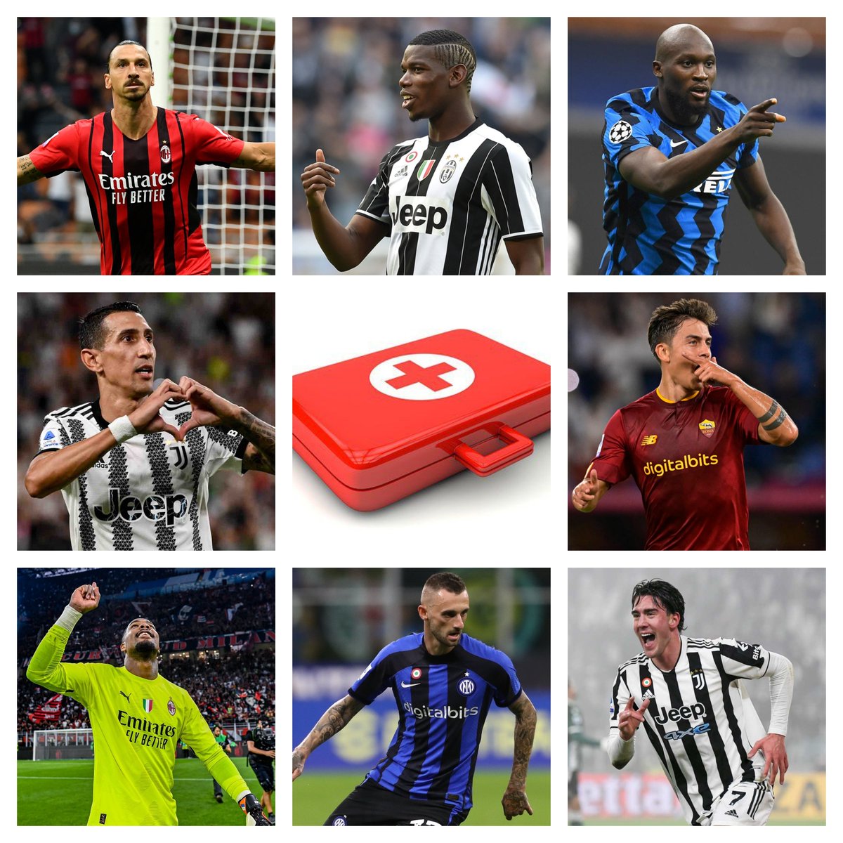 fanta9news's tweet photo. Domani ripartono la #SerieA ed il #fantacalcio!
Quali degli infortunati, più o meno cronici, dell’anno vecchio sperate di recuperare presto nell’anno nuovo?
#SiRiparte #AAAGuarigioneDagliInfortuniCercasi #Fantanine https://t.co/EzdotcDuUp