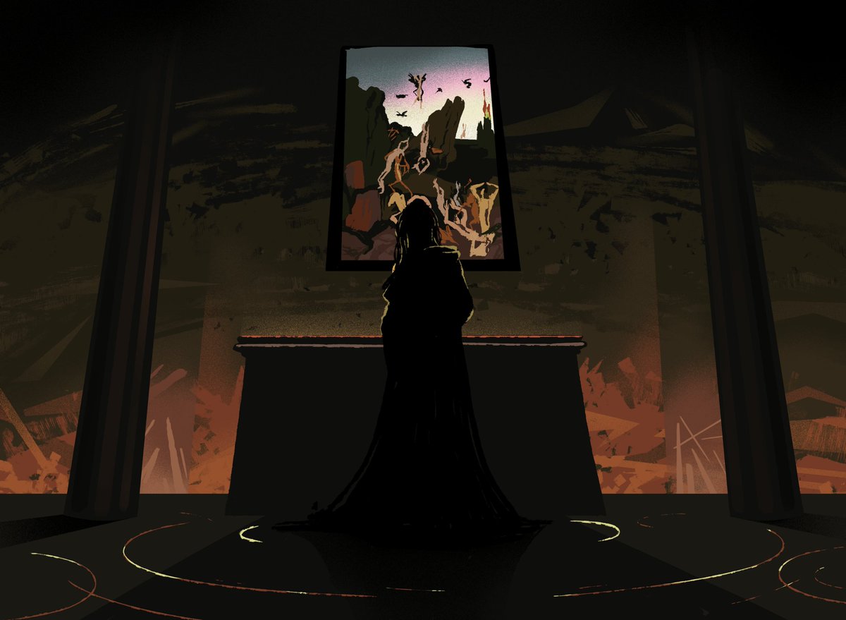 auilix's tweet image. Persephone's arrival in Troy: "Welcome home. It'll all come back to you." #punchdrunk #theburntcity