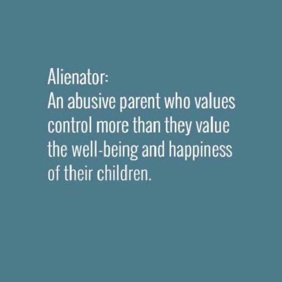 P_Alienation's tweet photo. #ParentalAlienation involves an Alienator parent, and a Targeted parent.
Often the targeted parent is facing false allegations, coercive control, and post separation abuse. But who is the Alienator? https://t.co/3ubijL8rlK