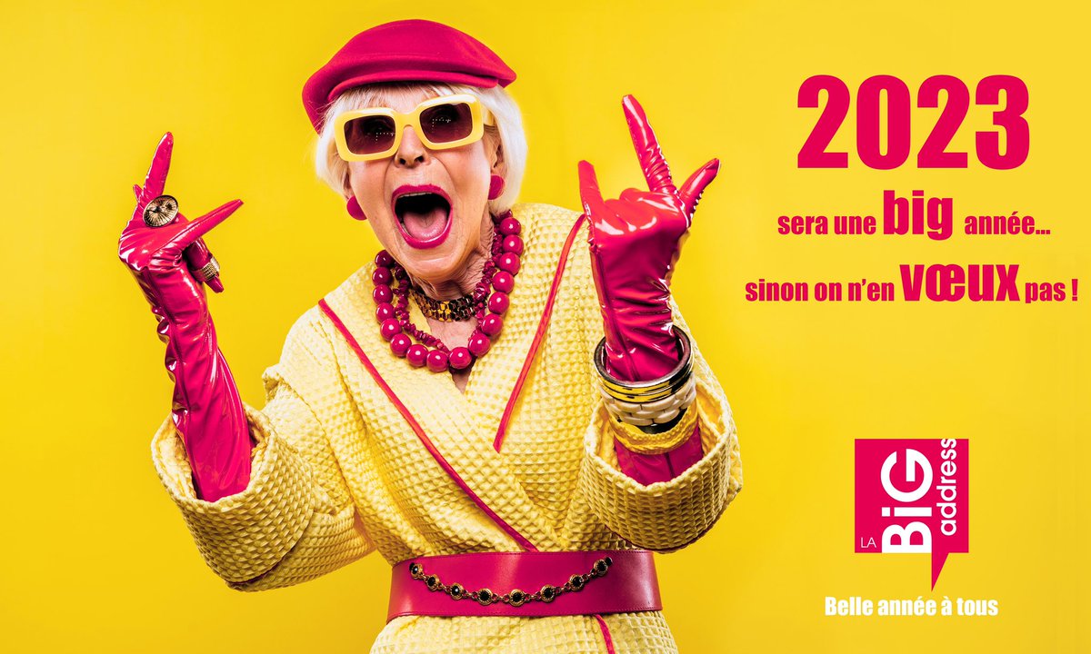 Big année 2023 à tous ! ;-)