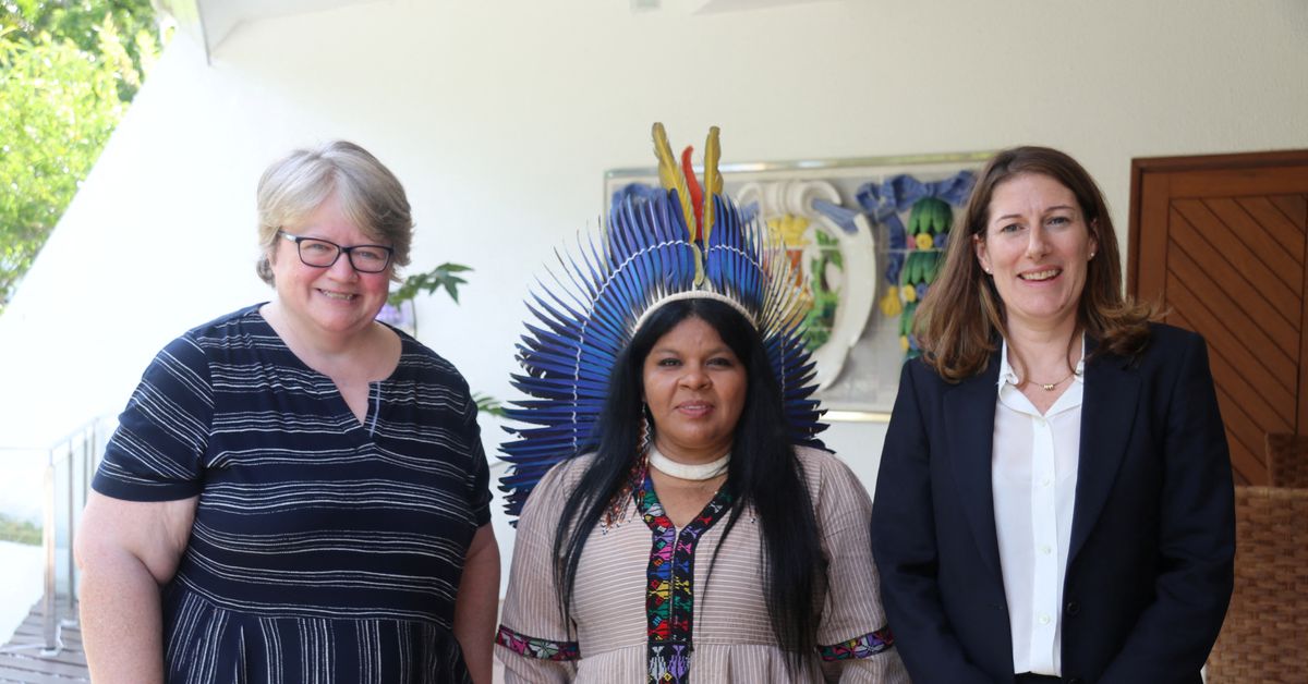 Britain could join Amazon Fund to help Brazil control deforestation - UK minister reut.rs/3X4rm8X