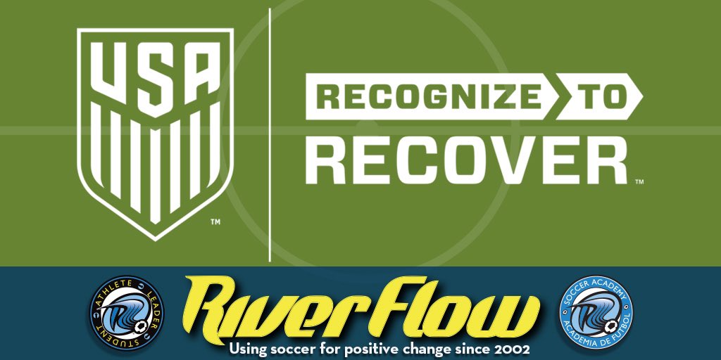 RiverFlowSoccer's tweet photo. As we begin winter training, we want to remind you of the @ussoccer comprehensive player health &amp; safety program, “Recognize To Recover.” They have excellent resources on injury prevention, nutrition, concussions &amp; more: https://t.co/8Um9LfxOQI #Soccer #safety https://t.co/3XAGrlGq0Q