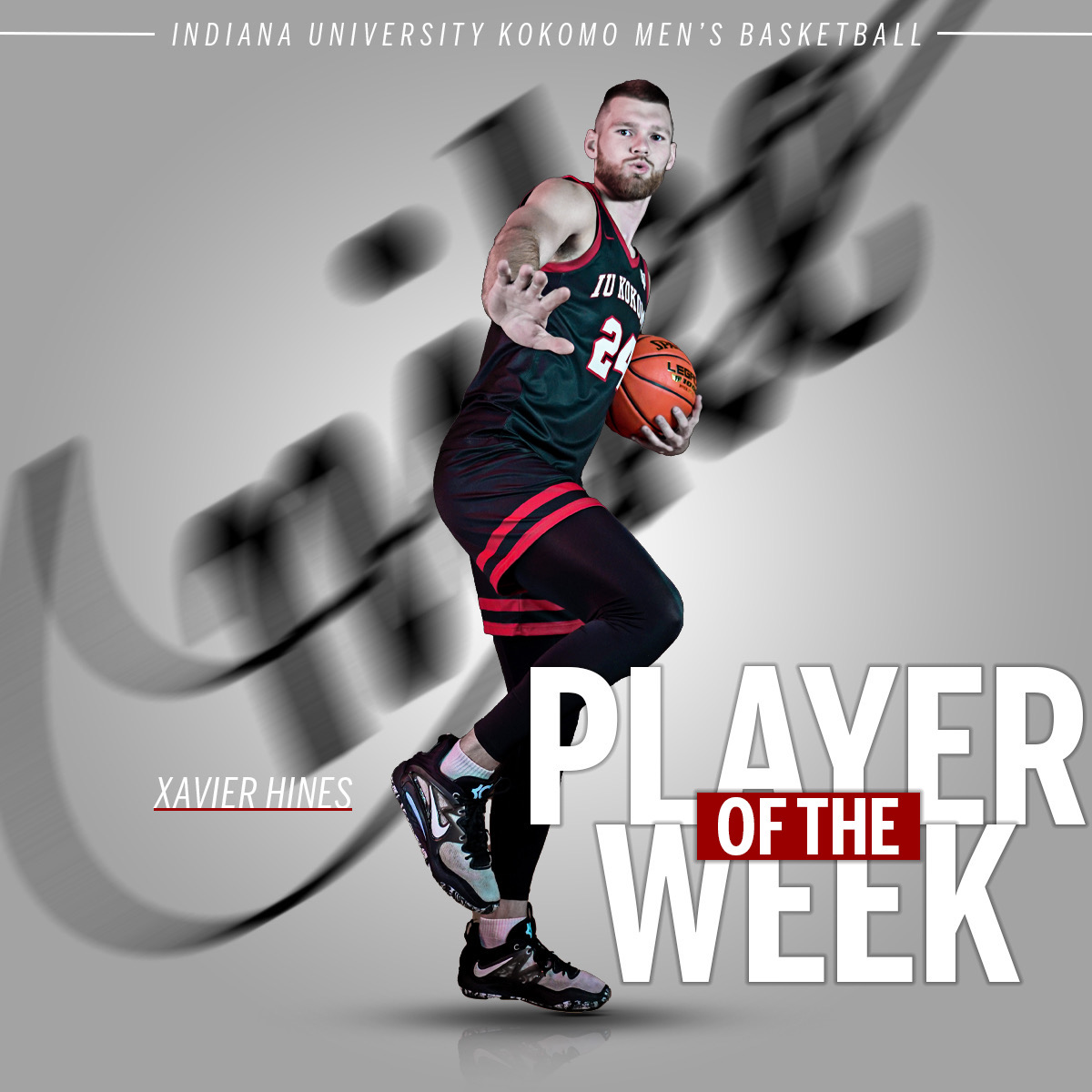 IUKAthletics's tweet photo. Xavier Hines named River States Conference men's basketball Player of the Week.

📰 https://t.co/6hPmpRisy7

#RollCougs || @IUKMBB https://t.co/5wSlOKKp7H