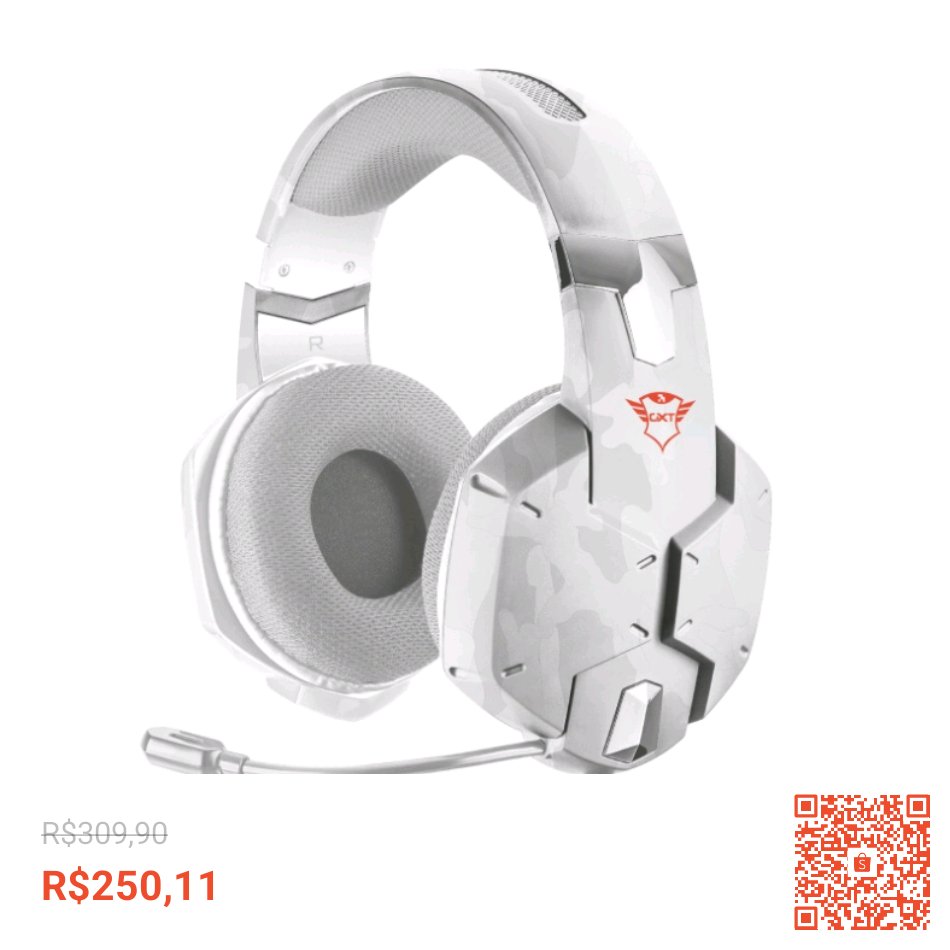 ORicarduu's tweet image. Confira Headset Gamer Trust GXT 322W Carus Camuflagem de Neve com 19% de desconto! Somente R$250,11. Encontre na Shopee agora! shope.ee/2KzZR7Guor?sha… #ShopeeBR
#headsetgamer #trust #headset #gamer