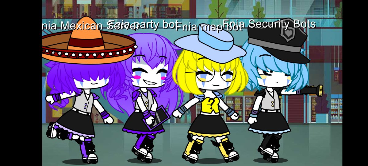 playernight8's tweet photo. S.T.A.F.F. Bots do well bot stuff
#fivenightatfreddysecuritybreach #securitybreach
#fnia #gachaclub #fnafsecuritybreach #staffbot #staffbot #partybot #SecurityBots #fnafSecurityBots #MapBots #fnafServerBot #Mexican ServerBot #fivenightsinanime https://t.co/lFiz6eHhqA