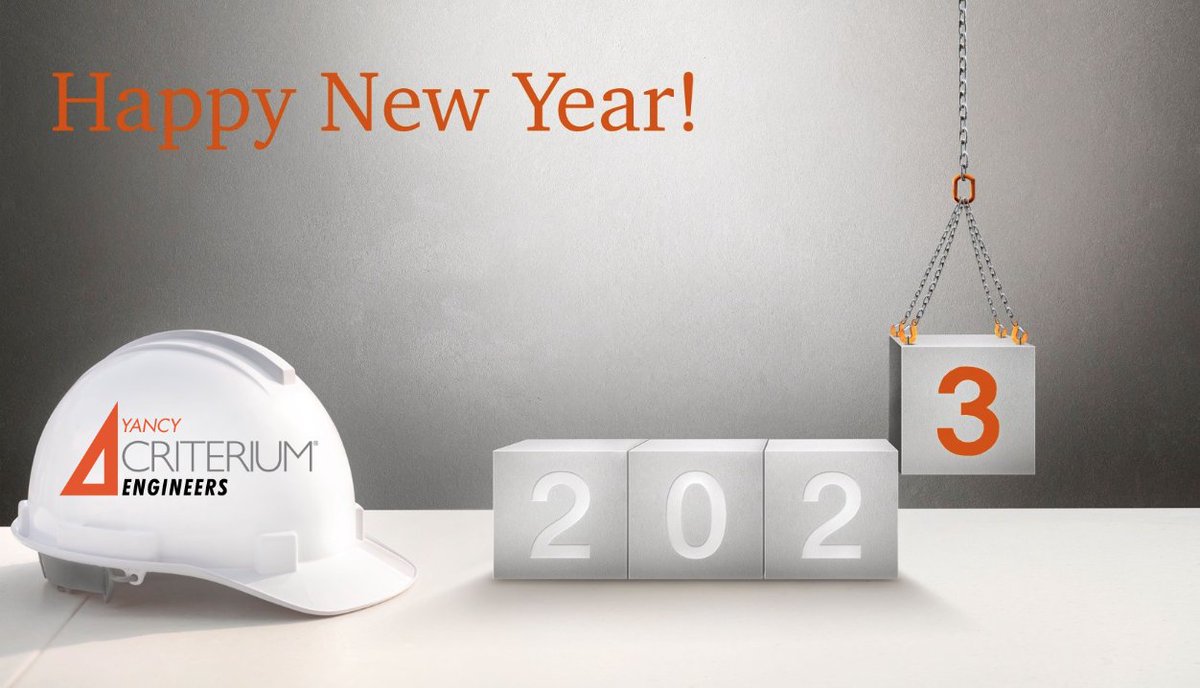 CriteriumYancy's tweet photo. Happy New Year from Criterium-Yancy Engineers!
We look forward to working with you in the new year. 

#houstonconstructionengineering
#houstonstructuralinspections
#houstonbuildinginspections
#trustthetriangle https://t.co/C7HuXVDA5H