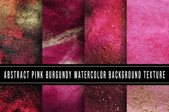 merrymakewell's tweet photo. I just downloaded this Abstract Pink Burgundy Watercolor set from Creative Fabrica. A beautiful set of pink shades with gold accents.  Get yours: https://t.co/1tQquaDGr1 https://t.co/H8HAiqqzo2