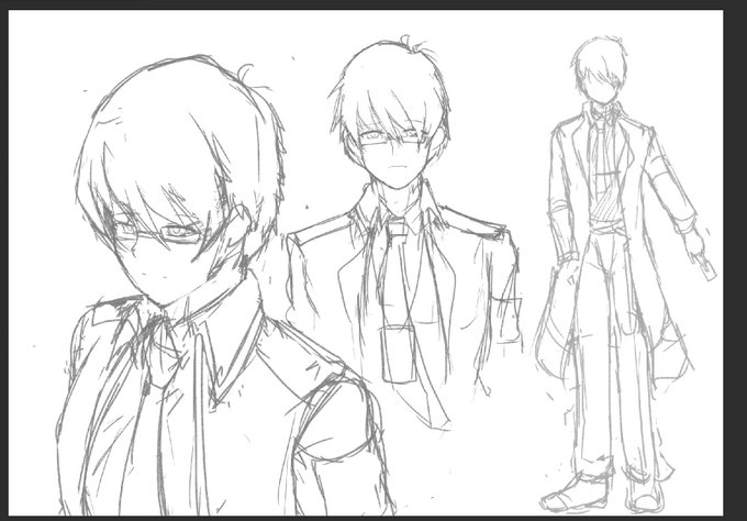 弊シャーレの先生をデザインしていた。寝る。 