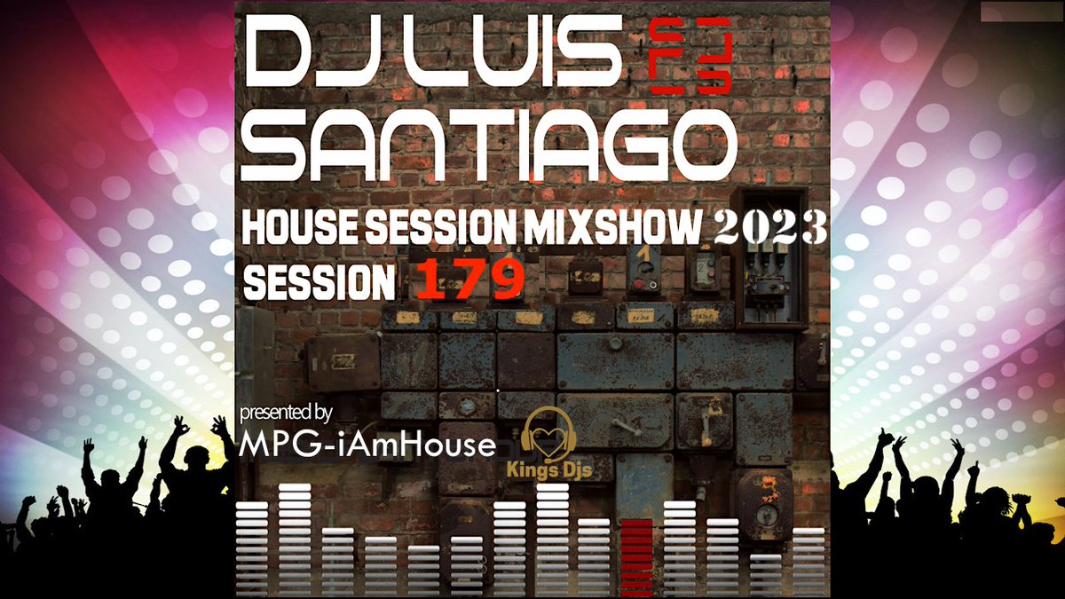 KingsDJs's tweet image. House Session Mixshow 179 - by DJ Luis Santiago 
Full show⬇️
youtu.be/bT5L7I8OCaI via @YouTube 
#HOUSE #CLASSICHOUSE #LATINHOUSE. Texas DJ Luis Santiago kicks off 2023 with a brand new House Session Mixshow (#179). Linked above..  
@djluissantiago @glennfriscia @DJVALCHICAGO