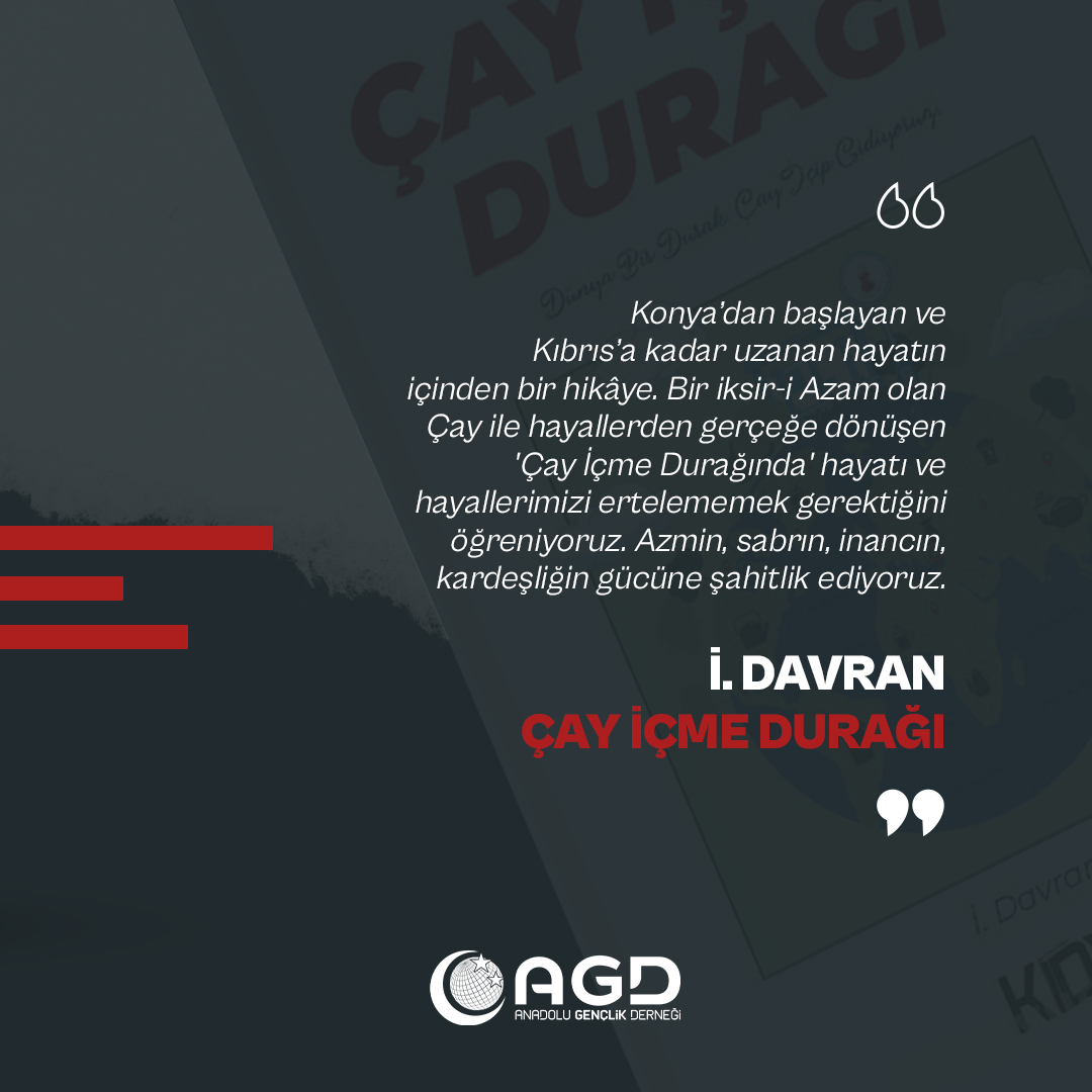 agdorgtr's tweet photo. #BiKitap
Çay İçme Durağı
İ.Davran - KDY Yayınları
#AhlakveManeviyat https://t.co/8zVJKAJE5Z