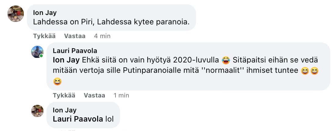 paavola_lauri's tweet photo. /2 ''Just because you're paranoid, don't mean they're not after you!'' - Kurt Cobain
#Lahti
#Nirvana
#Piri
#Amfetamiini
#Putin
#Paranoia https://t.co/S6sYZACZjU
