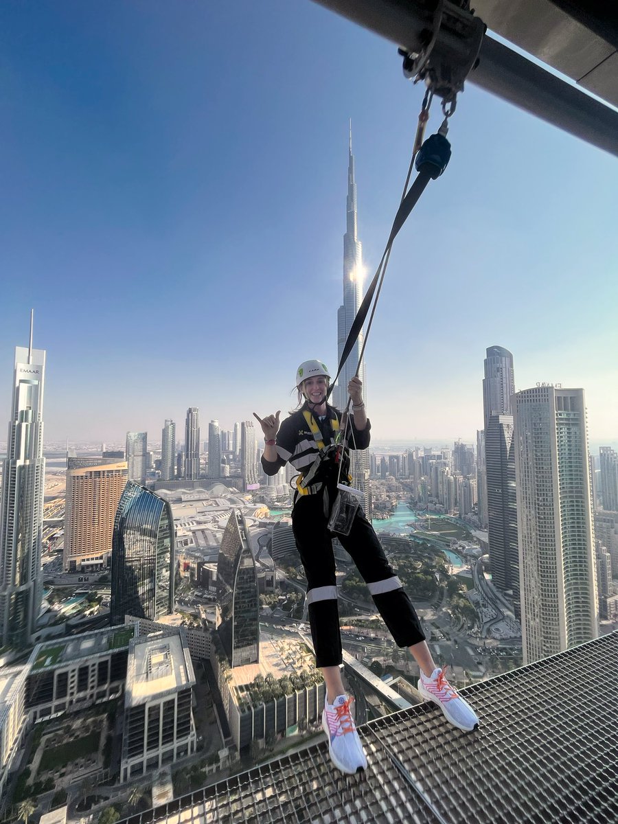 sportsgirlyni's tweet photo. Saying goodbye to 2022, and finding a good view to start 2023. Dubai is a cool place to be right now! #goodpeople #Dubai #edgewalk #skyview #BurjKhalifa #TheLondonProject #DubaiMarina #NYE2023 #addresshotel #celavi https://t.co/VplO3nPMhu