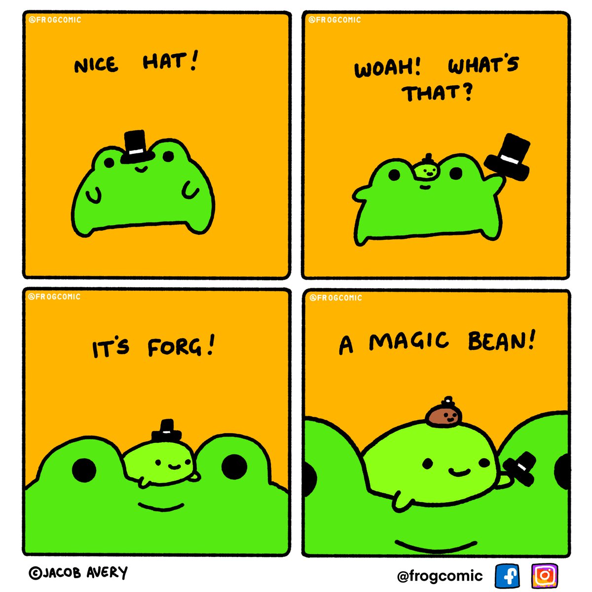 GrebComics's tweet image. woweee !!! 🐸🎩