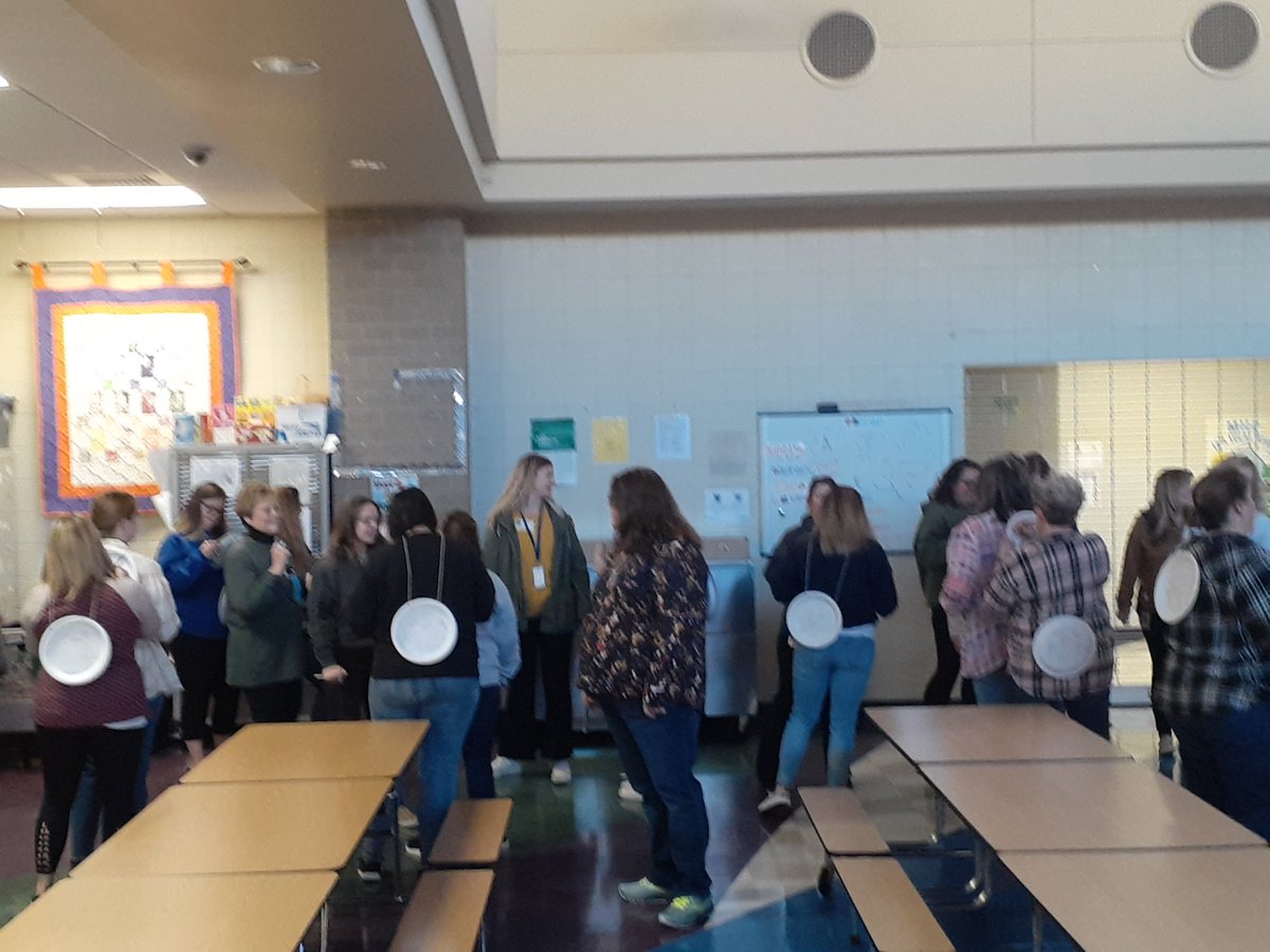 Bulldog_PES's tweet photo. Great activity to affirm each other and remember why we do this together! #PrairieBulldogs https://t.co/SlongMsVYc