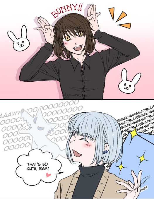 First art in 2023

Welcoming the rabbit year with #khunbam 🐰🐰 