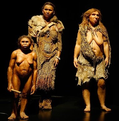 Saçı görünen Cro Magnon, Neanderthal ve Floresiensis dişileri de cehennemde yanacak mı hafız?..