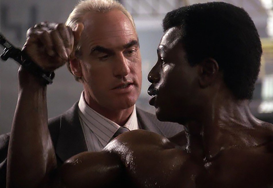 My favorite part of ‘80s/‘90s action movies is the hilariously mismatched final fight where we’re supposed to be like “Boy I hope Sylvester Stallone/Carl Weathers can beat John Lithgow/Craig T Nelson in a one on one fistfight”