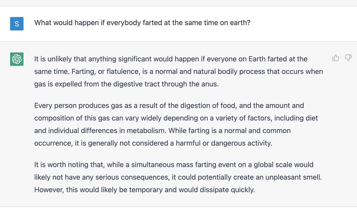 SendMeToSpeejs's tweet image. #ChatGPT doing some serious research here!