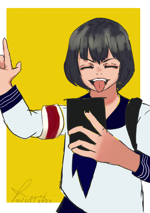 styrennn's tweet photo. suzuka from atarashi gakko ! https://t.co/C6FrDwZJn4
