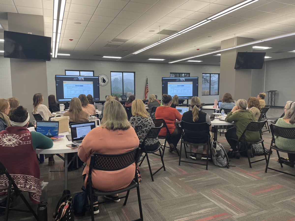 jennsaine's tweet photo. @JCSchoolSystem Early Intervention Teachers learn how to use @HeggertyPA Bridge the Gap intervention to bridge phonics learning gaps in grades 2-5. #AllAroundExcellence #SuccessatJCSS #Literacy #personalizedlearning @georgiamtss https://t.co/EEndrpm5Ni