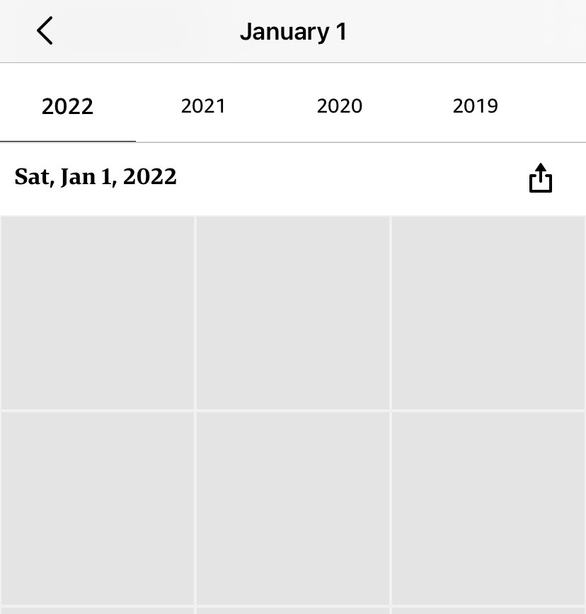 Rodin_El's tweet image. ⁦@AmazonPhotos⁩ why can I see memories for odd number years but not even number years on January 1?