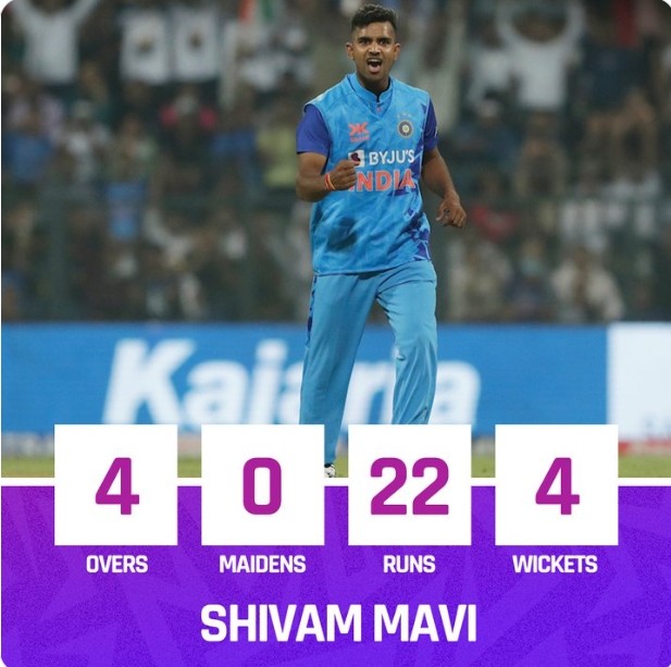 Hearfelt congratulations to young cricketer  @ShivamMavi23 for best performing in his first icct20 against Sri Lanka.