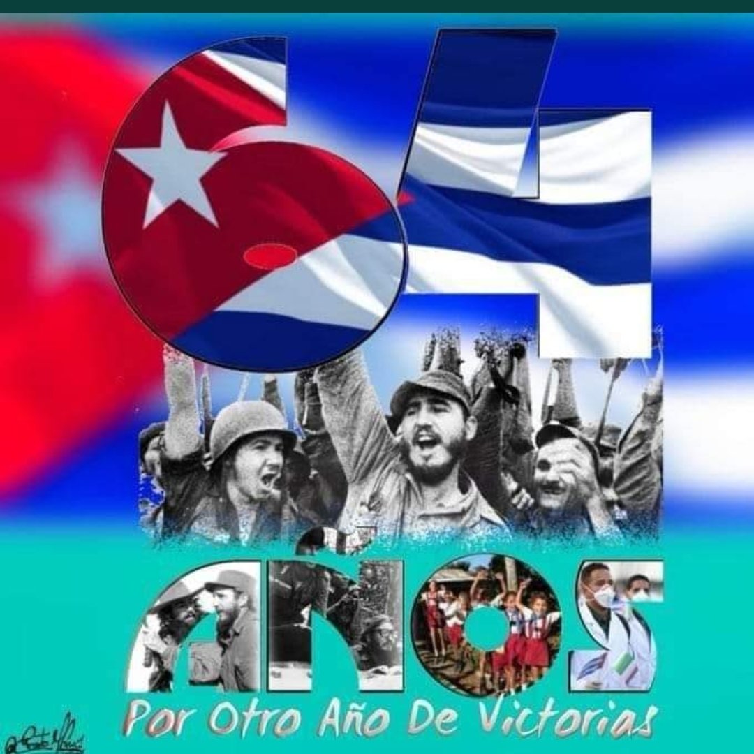 MSoy2020's tweet photo. ¡Viva el 64 Aniversario den la Revolución Cubanisima y Socialista! https://t.co/uEZWajtlBK