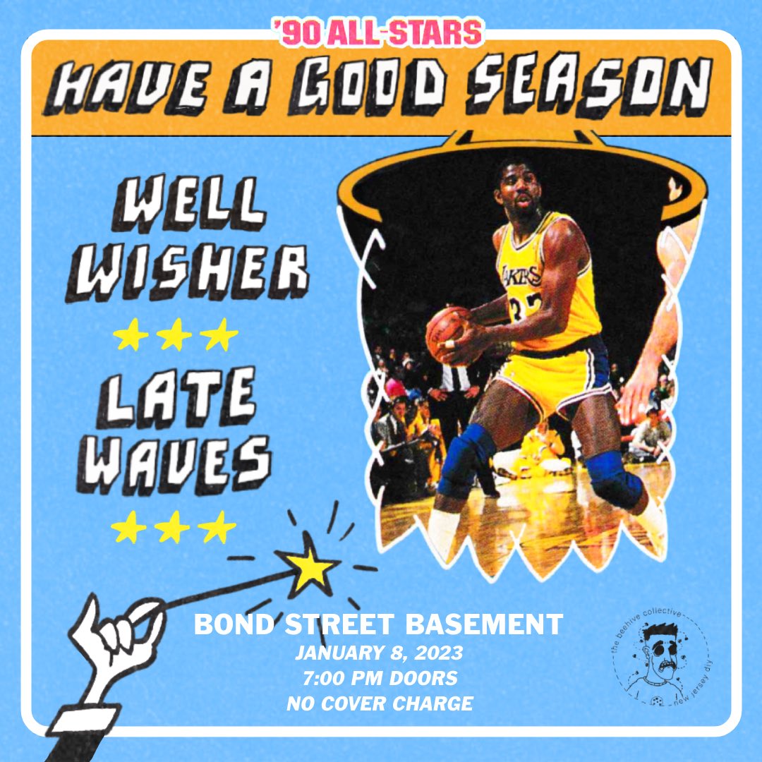 This is on Sunday 1/8 y’all with <a href="/haveagoodseas0n/">Have a Good Season</a> &amp; @WellWisherNJ 
HOTTEST GIG OF 2023