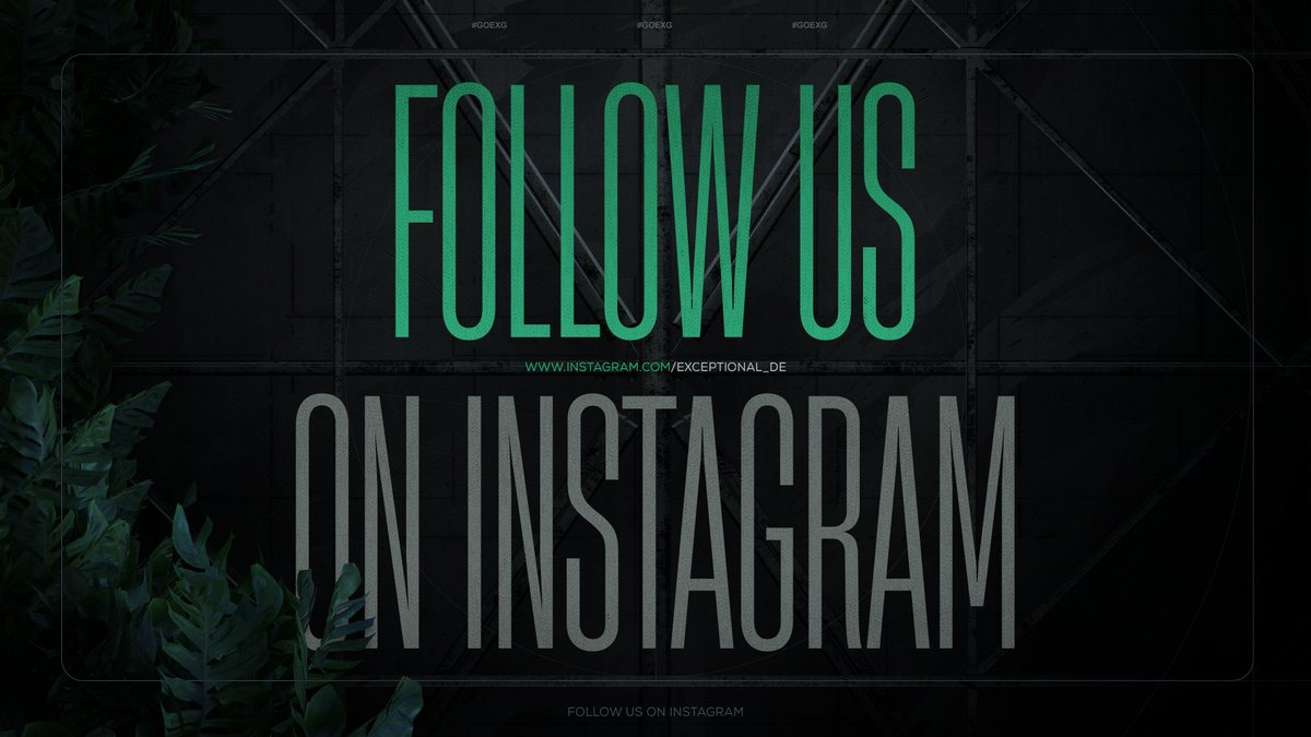ExceptionalGM's tweet photo. In case you didn't know, we also have an Instagram account!
Want to see more content? Then click on the link below!
Check it out and leave a follow!๐
#beExeptional https://t.co/Dw9W2r69y3