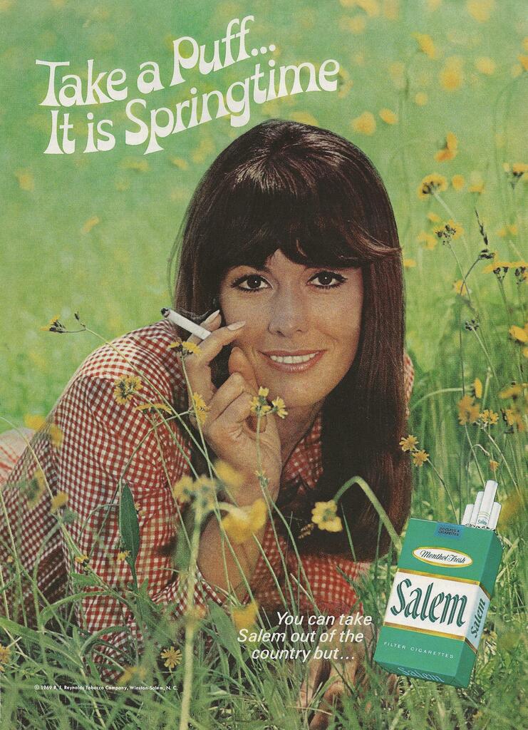 Salem (1969) #adland #adlandthrowback #vintagead