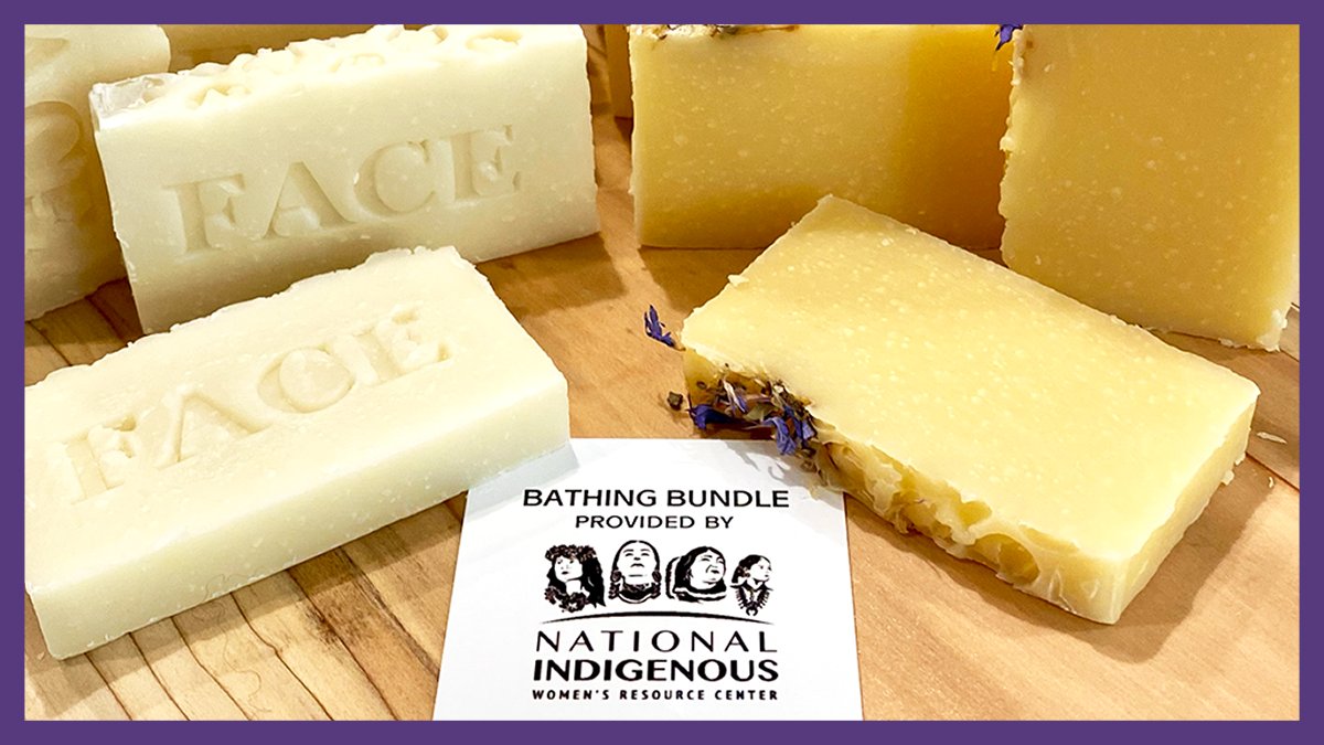 Soap Bundles 🧼✨ For Tribal Programs &amp; Shelters

→  Request Form
 bit.ly/3n2Td8O

The National Indigenous Women's Resource Center (NIWRC) is offering shipments of essential oil body and face soaps to Tribal programs and shelters serving relatives in need.