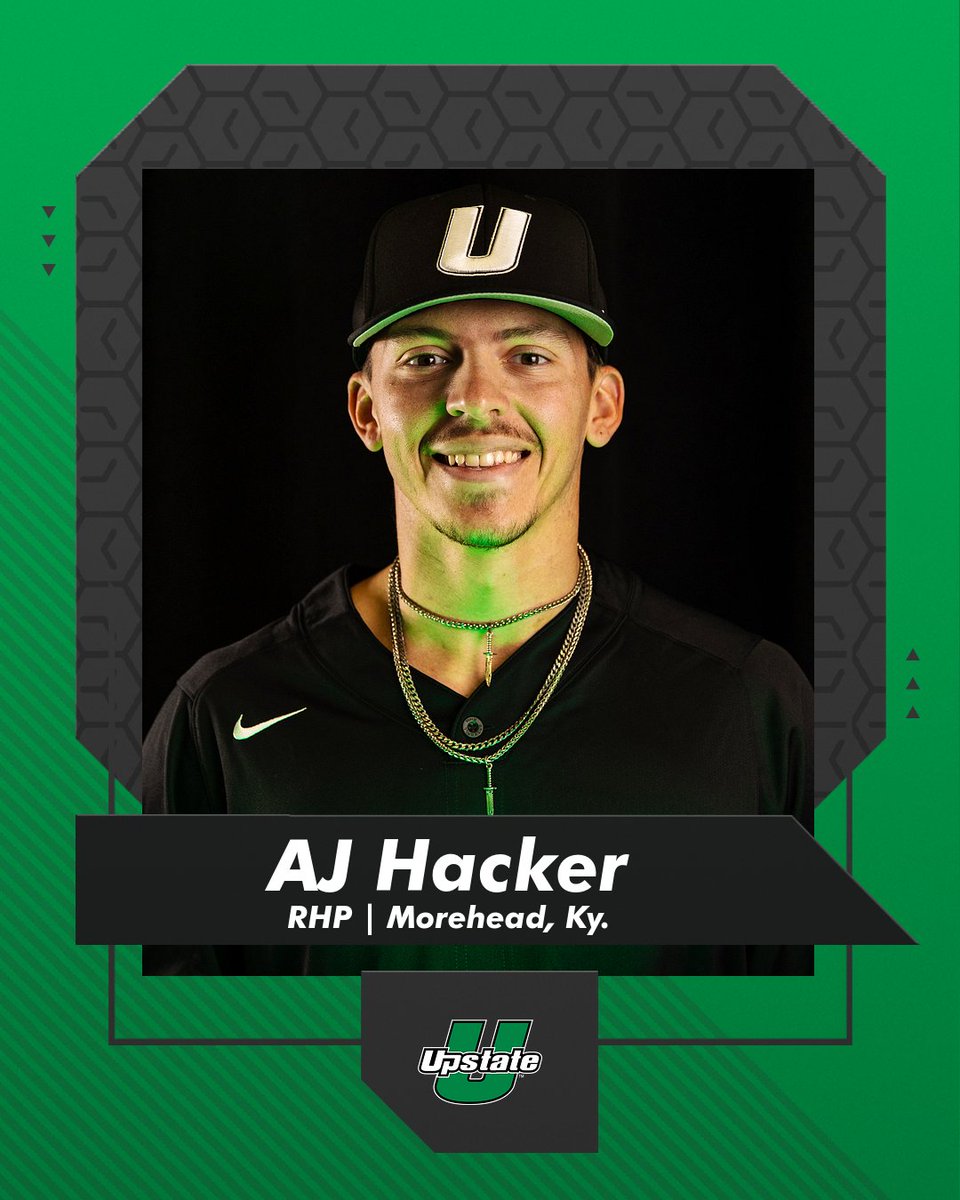 UpstateBSB's tweet image. 4️⃣5️⃣ 𝑫𝒂𝒚𝒔 𝒖𝒏𝒕𝒊𝒍 𝑶𝒑𝒆𝒏𝒊𝒏𝒈 𝑫𝒂𝒚

⚔️ AJ Hacker
⚾ Right-Handed Pitcher
📍 Morehead, Ky.

Opening Day: Feb. 17 vs. Towson

#SpartanArmy ⚔️