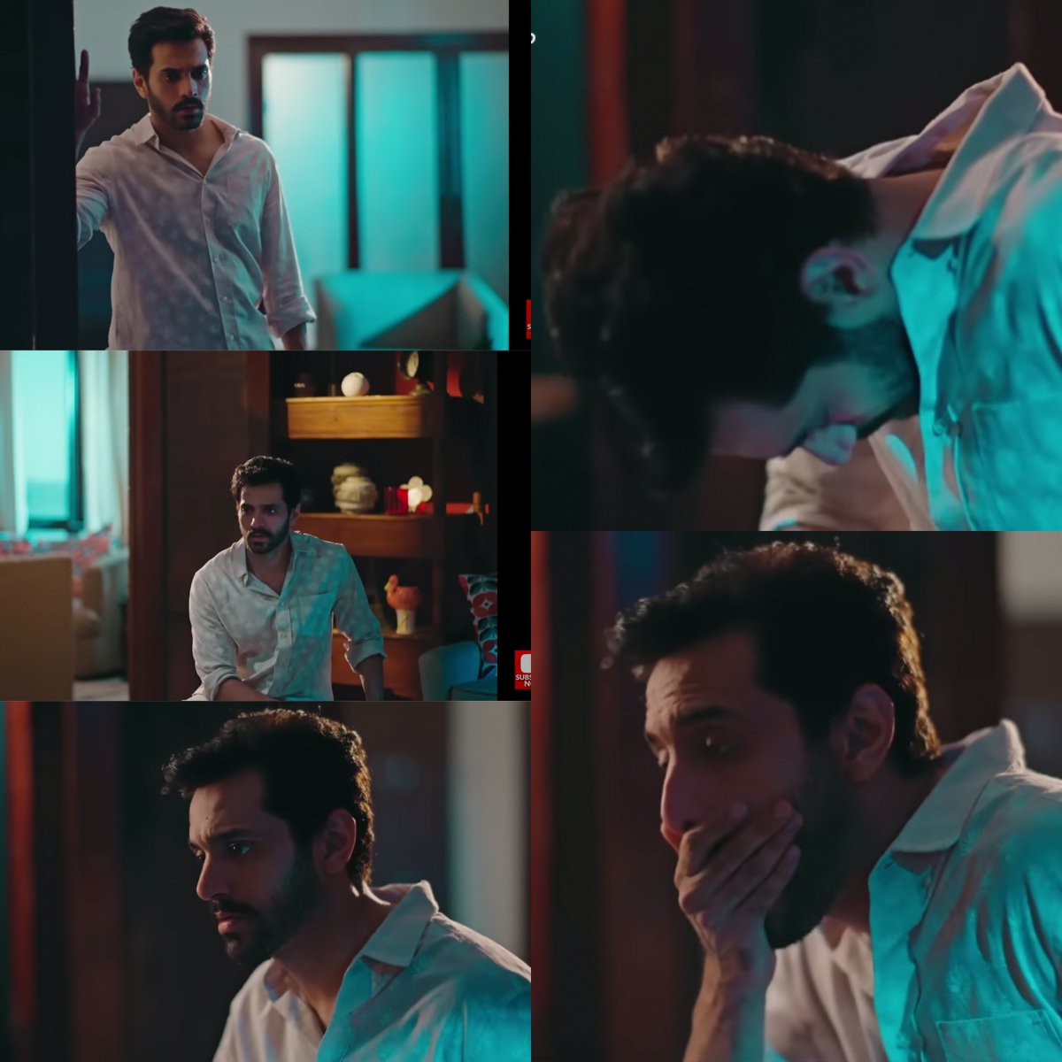 Saad expressions proved that fame never require some extra efficient dialogues, Sometimes silence and expressions are lit to show the inner feelings 💔

 #mujepyarhuatha #WahajAli #haniaamir #ZaviyarNaumaan