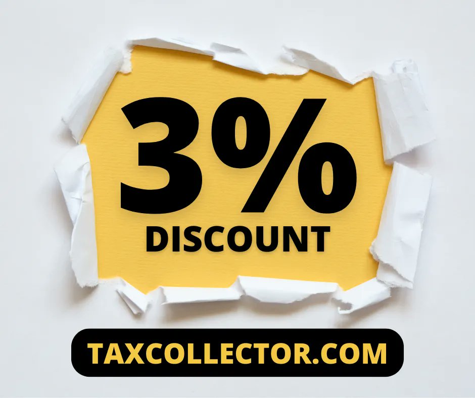 Manatee County Tax on Twitter " REMINDER TODAY is the last day for the 3 discount on your