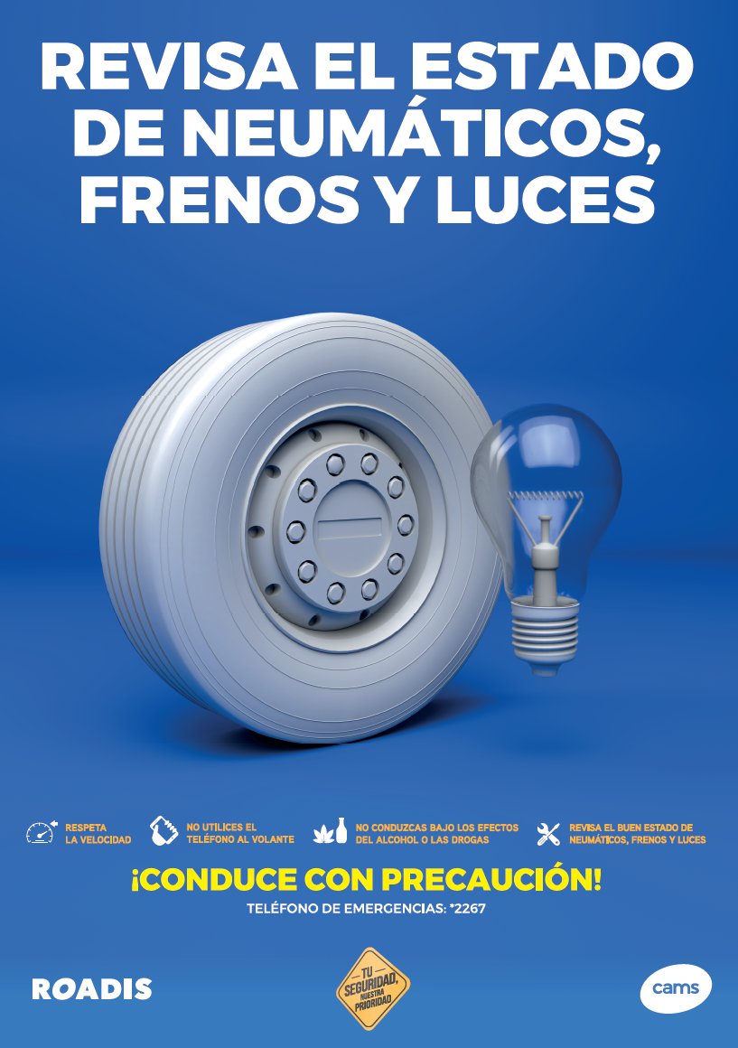autopistasalmty's tweet photo. Revisa con frecuencia la #presión de los neumáticos 🚘 Una presión correcta es fundamental para reducir la distancia de frenado y ahorrar combustible ⛽️ Recuerda también revisar el #inflado de la rueda de repuesto #ConduceConPrecaución #TuSeguridadNuestraPrioridad https://t.co/0UPKiWtfF5