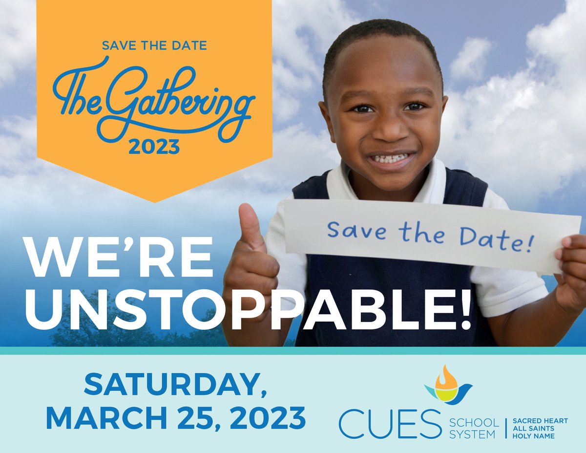CuesOmaha's tweet image. Mark your calendars for the 2023 #CUES Gathering, a fundraiser on March 25 at CHI Health Center. Excited to have Kelly and Britt Thedinger as event chairs and Maria and Jeff Sauvageau as Honorary Chairs. Find all the details on our event webpage!#CUESOmaha cuesschools.org/gathering/