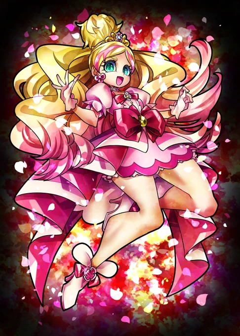 キュアフローラさん 