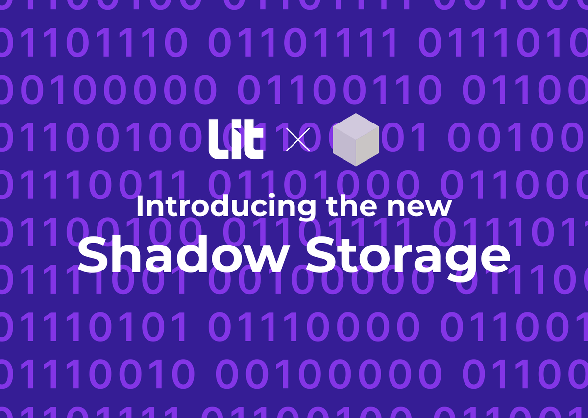shadow_storage's tweet photo. Introducing Shadow Storage v2

Featuring file encryption using @LitProtocol 🔥

Encrypt your data 🔐 in a #decentralized way.

All you need is a @solana wallet.

🧵👇 https://t.co/P0aaxwlFKA