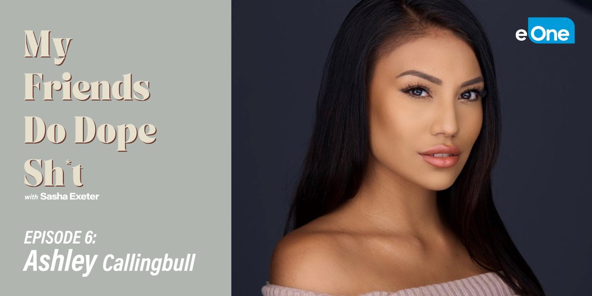 We’re back with a brand-new episode of My Friends Do Dope Sh*t! On today's episode @SashaExeter sits down with her friend @AshCallingbull and they get into Ashley's inspiring story and how she succeeded against all odds. Listen now: bit.ly/3NRgBne