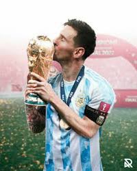 Happy New Year! Messi finally has his World Cup, crowned at last! #KingForever