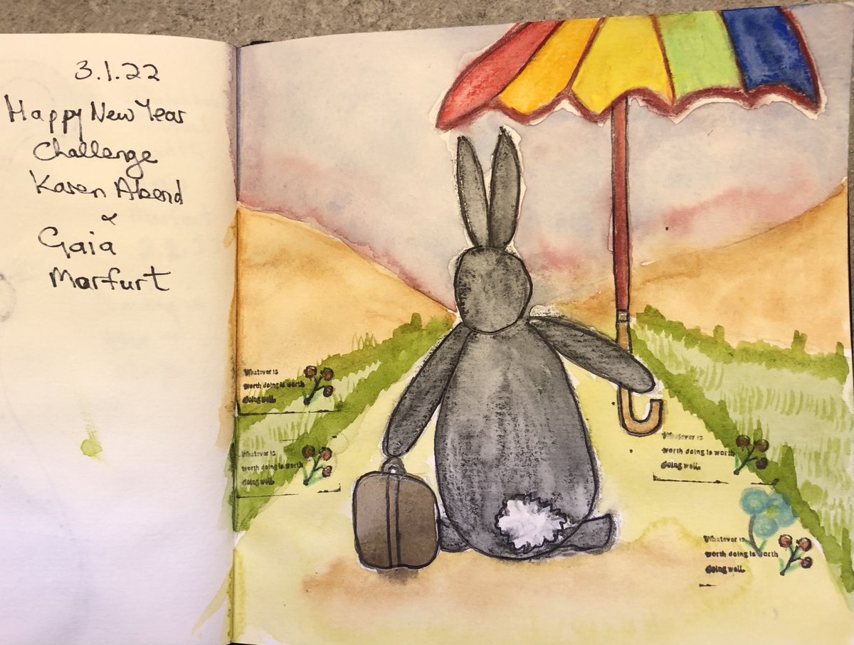 janpot1's tweet image. #happynewyear #sketchingchallenge #karenabend #gaiamarfurt two of these began with a shape which you had to interpret in any way.