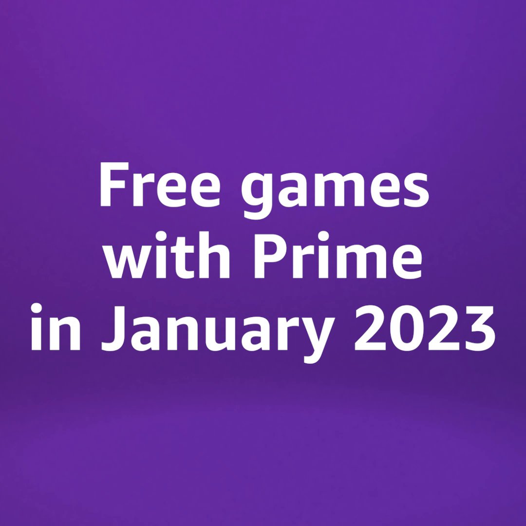 Free Games with Prime - January 2023