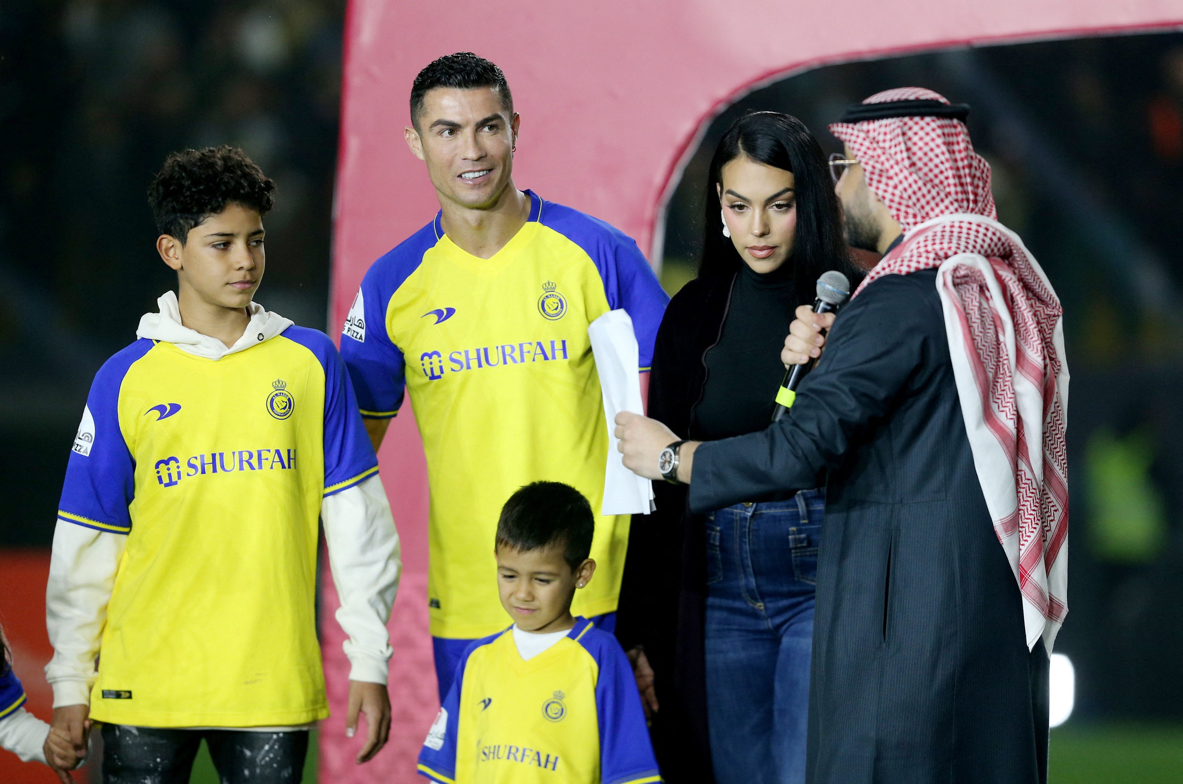 كريسيانو رونالدو مع نادي النصر السعودي