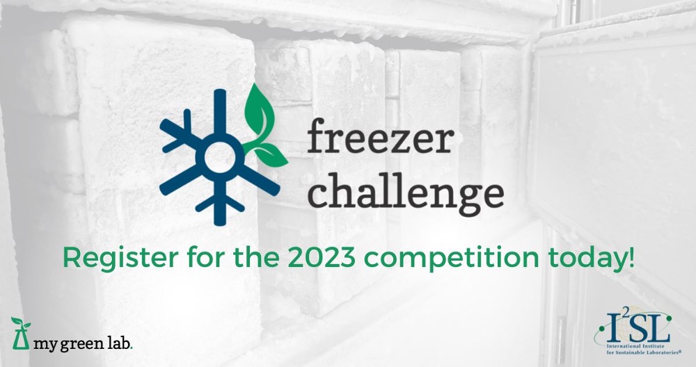 The 2023 Freezer Challenge is officially live! Join the competition and learn how to be more energy efficient with your lab's cold storage, improve sample accessibility, reduce risk, and save costs.

Be sure to sign up for the 2023 Freezer Challenge today! freezerchallenge.org