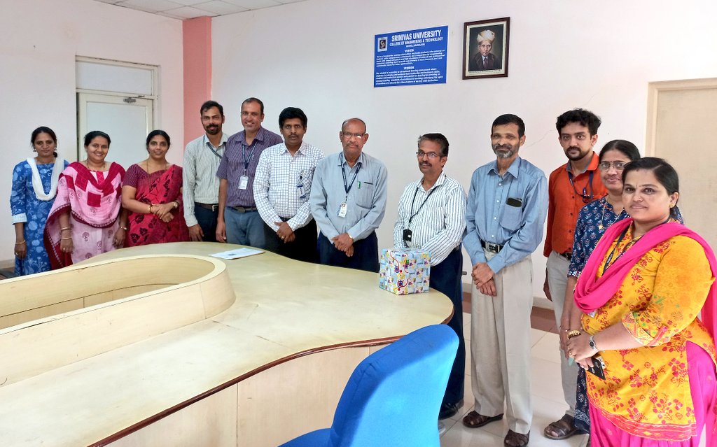 SUIET_Mukka's tweet photo. Farewell was given to Dr. Ramakrishna Hegde, HoD of Dept of Civil Engg.
@DrRKHegde served as Professor &amp; HOD (Civil Engg Dept) at Mukka Campus for 13 &amp; half years.
#DrRamakrishnaHegde #DrRKHegde #CivilEngineering #SUCET #SrinivasUniversity #SUIET #SSE #SSEMukka #SUCETMukka #Mukka https://t.co/iLfZHQsHn3
