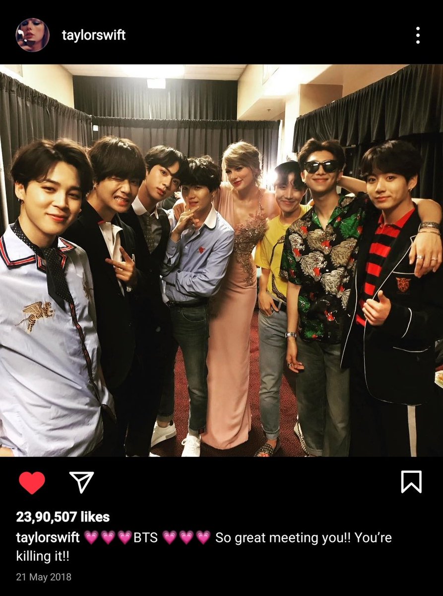 taytansclown's tweet photo. 💗💜
#Bangswift #taytan #TaylorSwift #BTS https://t.co/yNrUfTx8sb