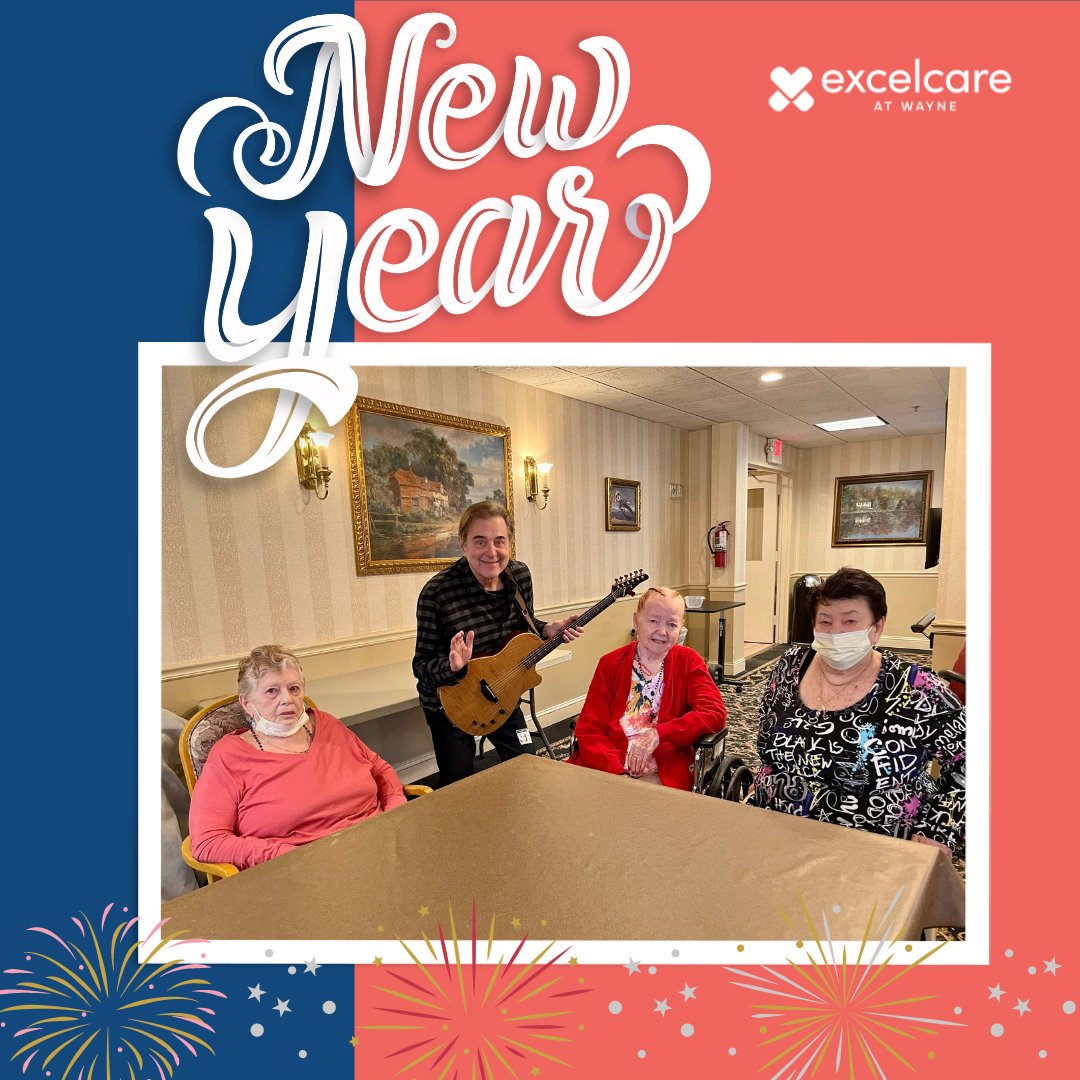 ExcelCareWayne's tweet photo. Nothing can go wrong on this lovely New Year's Day when Michael Andrew is here to entertain our residents at ExcelCare Wayne. 

#NewYearPerformance https://t.co/z7jpfY4oes