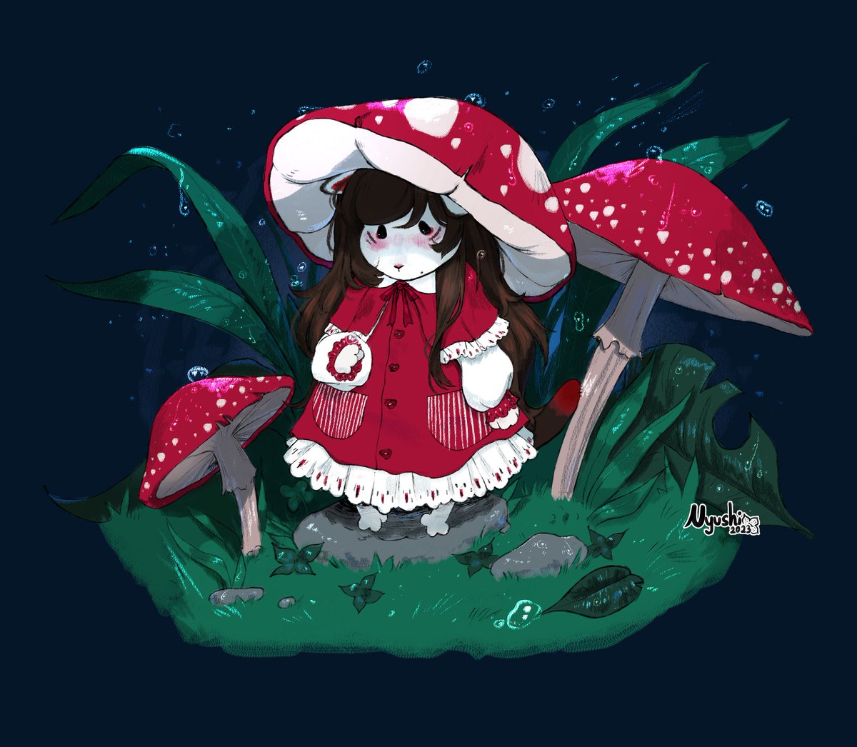 Nyushipuffs's tweet photo. 🍄mushroom witch🍄 https://t.co/NyIR1cDnNi