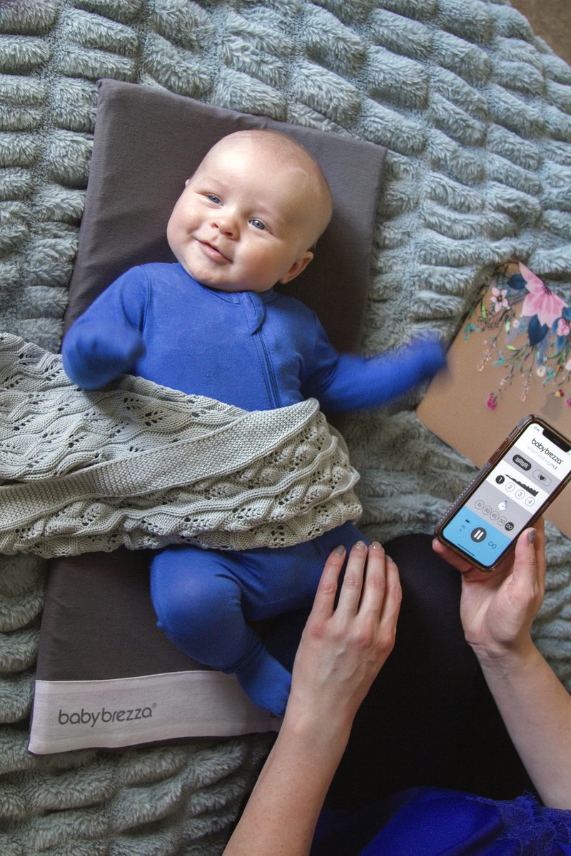 babybrezza's tweet photo. “Easton is the happiest baby chilling on his Baby Brezza Smart Soothing mat!  This pediatrician recommended mat helps to soothe babies &amp; reduce fussiness by mimicking the sounds &amp; motions of the womb! You can even control it with an  app!”
-
📸 IG @jessicabmathie
-
#babybrezza https://t.co/uIwK4gVH6h
