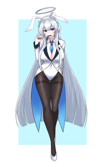 #ブルアカ 
これはバニーイベント中のガチャですり抜けてきた生塩ノアの絵
兎年にぴったり 